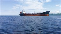 1056 18.08 севшии на мель танкер у м.Лопатина